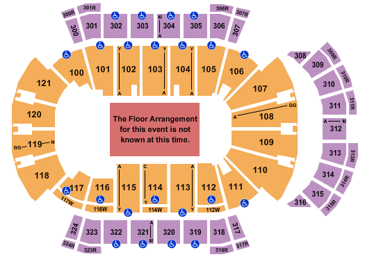 VyStar Veterans Memorial Arena Eric Church Seating Chart